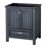 Foremost BABVT3122D-QGS Brantley 31" Harbor Blue Vanity With Galaxy Sand Quartz Sink Counter Top With White Sink