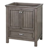 Foremost BAGVT3122D-QGG Brantley 31" Distressed Grey Vanity With Galaxy Gray Quartz Counter Top With White Sink