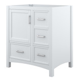 Foremost EHWVT3122D-QGG Everleigh 31" White Vanity With Galaxy Gray Quartz Counter Top With White Sink