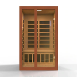 Dynamic Santiago Elite 2-person Ultra Low EMF (Under 3MG) FAR Infrared Sauna (Canadian Hemlock)