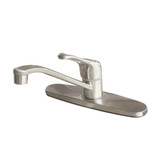 Kingston Brass KB561SN Single Handle Centerset Kitchen Faucet, Brushed Nickel