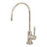 Kingston Brass KS8196NKL Nustudio Single Handle Cold Water Filtration Faucet, Polished Nickel