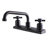 Kingston Brass FB2135DX Concord 8-Inch Centerset Kitchen Faucet, Oil Rubbed Bronze
