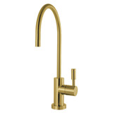 Kingston Brass KSAG8197DL Concord Reverse Osmosis System Filtration Water Air Gap Faucet, Brushed Brass