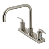 Kingston Brass FB2148SVL Serena Centerset Kitchen Faucet, Brushed Nickel