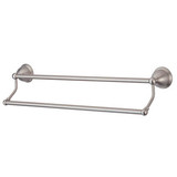 Kingston Brass BA396318SN 18" Double Towel Bar - Brushed Nickel