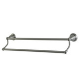 Kingston Brass BA175318SN 18" Double Towel Bar - Brushed Nickel