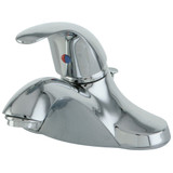 Kingston Brass FB6541LL Single Handle 4 in. Centerset Bathroom Faucet, Polished Chrome