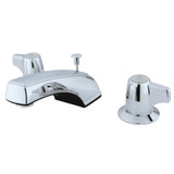 Kingston Brass GKB920 Widespread Two Handle Bathroom Faucet, Polished Chrome