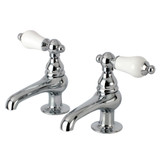 Kingston Brass CC6L1 Basin Faucet (1)CCPL1CSC (1)CCPL1CSH, Polished Chrome