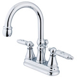 Kingston Brass KS2611GL 4 in. Centerset Bathroom Faucet, Polished Chrome