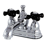 Kingston Brass KS7001PKX 4 in. Centerset Bathroom Faucet, Polished Chrome