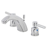 Kingston Brass FB8951DL Concord Widespread Two Handle Bathroom Faucet, Polished Chrome