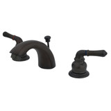 Kingston Brass  GKB955 Mini-Widespread Bathroom Faucet, Oil Rubbed Bronze