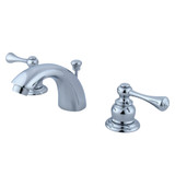 Kingston Brass KB941BL Mini-Widespread Bathroom Faucet, Polished Chrome