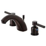Kingston Brass FB8955DL Concord Widespread Two Handle Bathroom Faucet, Oil Rubbed Bronze