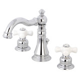 Kingston Brass Fauceture  FSC1971PX American Classic Widespread Two Handle Bathroom Faucet, Polished Chrome