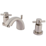 Kingston Brass KS2958DX Mini-Widespread Bathroom Faucet, Brushed Nickel