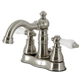 Kingston Brass Fauceture   FSC1608APL 4 in. Centerset Bathroom Faucet, Brushed Nickel