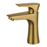 Kingston Brass Fauceture  LS4223XL Millennium Single Handle Bathroom Faucet, Brushed Brass