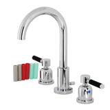 Kingston Brass Fauceture   FSC8921DKL Kaiser Widespread Two Handle Bathroom Faucet, Polished Chrome