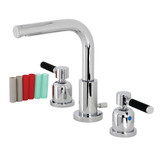 Kingston Brass Fauceture  FSC8951DKL 8 in. Widespread Two Handle Bathroom Faucet, Polished Chrome