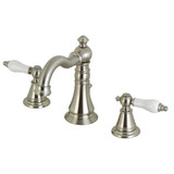 Kingston Brass Fauceture   FSC1978PL English Classic Widespread Two Handle Bathroom Faucet, Brushed Nickel