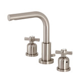 Kingston Brass Fauceture  FSC8958ZX 8 in. Widespread Two Handle Bathroom Faucet, Brushed Nickel