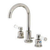 Kingston Brass Fauceture   FSC8929DPL Paris Widespread Two Handle Bathroom Faucet, Polished Nickel