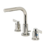 Kingston Brass Fauceture   FSC8959NDL 8 in. Widespread Two Handle Bathroom Faucet, Polished Nickel