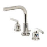 Kingston Brass Fauceture  FSC8959EFL 8 in. Widespread Two Handle Bathroom Faucet, Polished Nickel