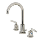 Kingston Brass Fauceture  FSC8929EFL Centurion Widespread Two Handle Bathroom Faucet, Polished Nickel