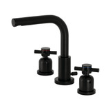 Kingston Brass Fauceture   FSC8950DX 8 in. Widespread Two Handle Bathroom Faucet, Matte Black
