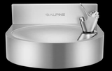 Alpine Wall Mounted Indoor/Outdoor Water Fountain - 12.75 x 14.17 inches - ALP700-01