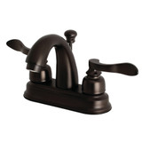 Kingston Brass FB5615NFL 4 in. Centerset Bathroom Faucet, Oil Rubbed Bronze