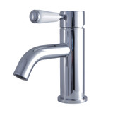 Kingston Brass Fauceture LS8221DPL Paris Single-Handle Bathroom Faucet with Push Pop-Up, Polished Chrome