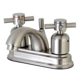 Kingston Brass FB2608DX 4 in. Centerset Bathroom Faucet, Brushed Nickel