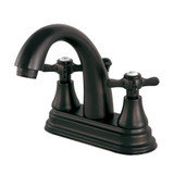 Kingston Brass KS7615BEX 4 in. Centerset Bathroom Faucet, Oil Rubbed Bronze