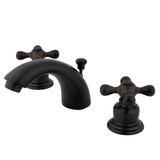 Kingston Brass GKB945AX Mini-Widespread Bathroom Faucet, Oil Rubbed Bronze