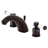 Kingston Brass FB8955DPL Paris Widespread Bathroom Faucet, Oil Rubbed Bronze