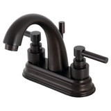 Kingston Brass KS8615EL 4 in. Centerset Bathroom Faucet, Oil Rubbed Bronze