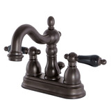 Kingston Brass KB1605PKL 4 in. Centerset Bathroom Faucet, Oil Rubbed Bronze