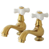 Kingston Brass  KS1102PX Heritage Basin Tap Faucet, Polished Brass