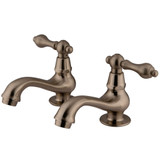 Kingston Brass KS1108AL Heritage Basin Tap Faucet, Brushed Nickel