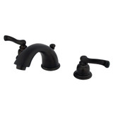 Kingston Brass KB8965FL Royale Widespread Bathroom Faucet, Oil Rubbed Bronze