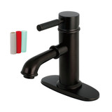 Kingston Brass KS7415DKL Kaiser Single-Handle Bathroom Faucet, Oil Rubbed Bronze