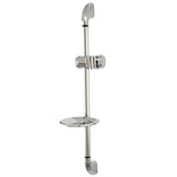 Kingston Brass KSX2521SG 24" Hand Shower Slide Bar With Soap Dish - Polished Chrome