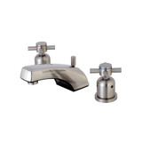 Kingston Brass KB8928DX 8 in. Widespread Bathroom Faucet, Brushed Nickel