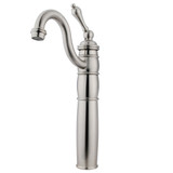 Kingston Brass KB1428AL Vessel Sink Faucet, Brushed Nickel