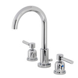 Kingston Brass Fauceture FSC8921DL Concord Widespread Bathroom Faucet, Polished Chrome